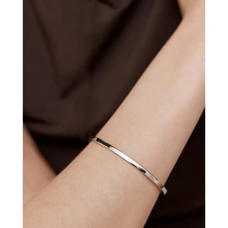 Sterling Silver Essential Slim Bangle