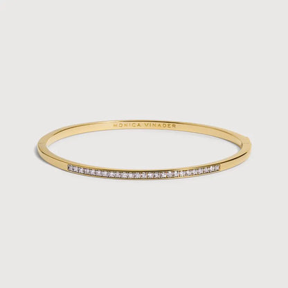 Gold Vermeil Essential Diamond Bangle - Lab Grown Diamond