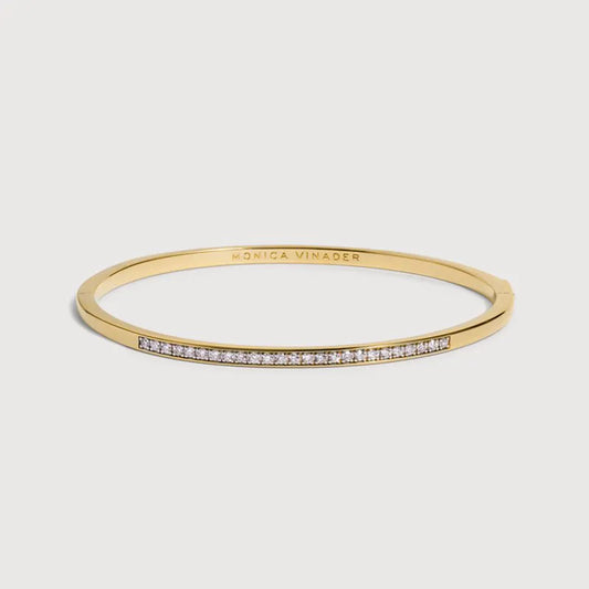 Gold Vermeil Essential Diamond Bangle - Lab Grown Diamond