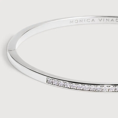 Sterling Silver Essential Diamond Bangle - Lab Grown Diamond