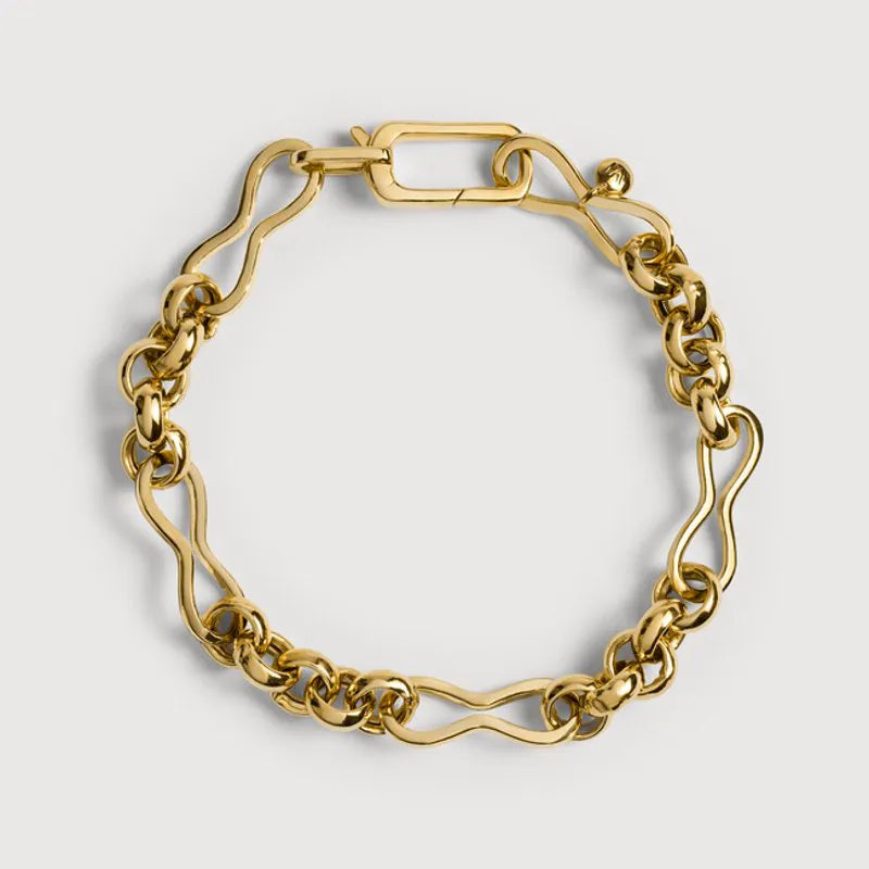 Gold Vermeil Heritage Link Bracelet