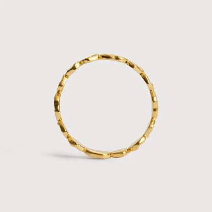 Gold Vermeil Capri Mini Stacking Ring