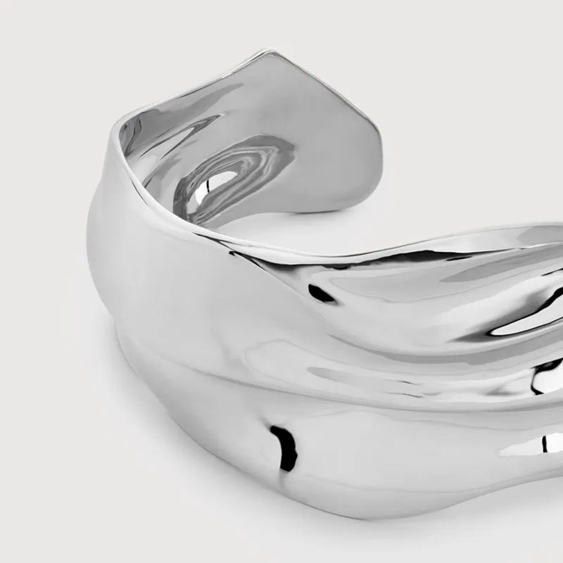Sterling Silver Nomade Bold Cuff