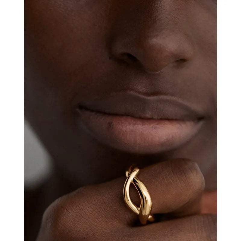 Gold Vermeil Ochre Ring