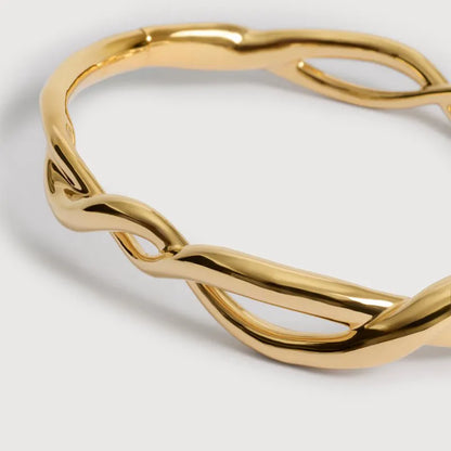 Gold Vermeil Ochre Bangle