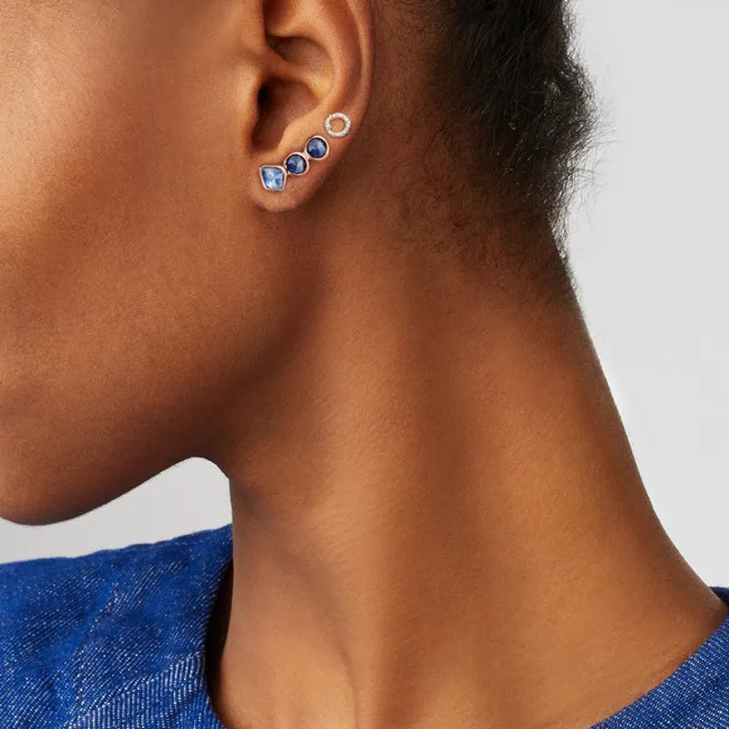 Rose Gold Vermeil MV Siren™ Single Climber Earring - Kyanite